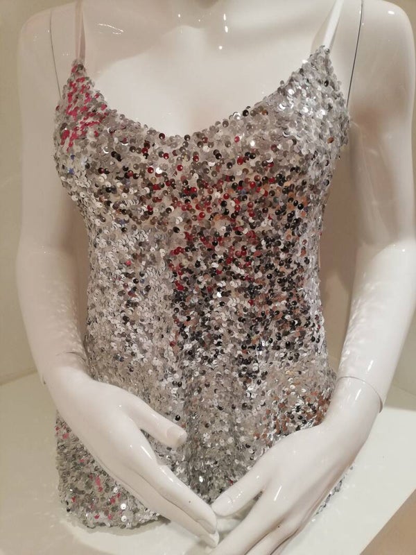 Top mit Pailletten 9005