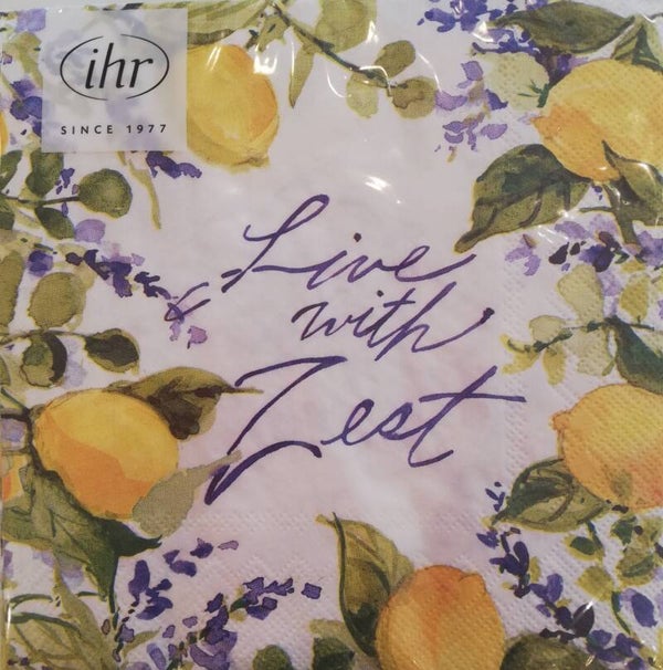 Servietten groß Zitrone von Ihr