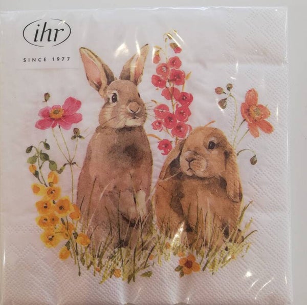 Servietten groß Hasen von Ihr