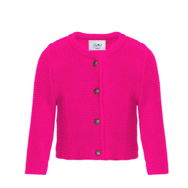 Kinder Trachtenjacke pink