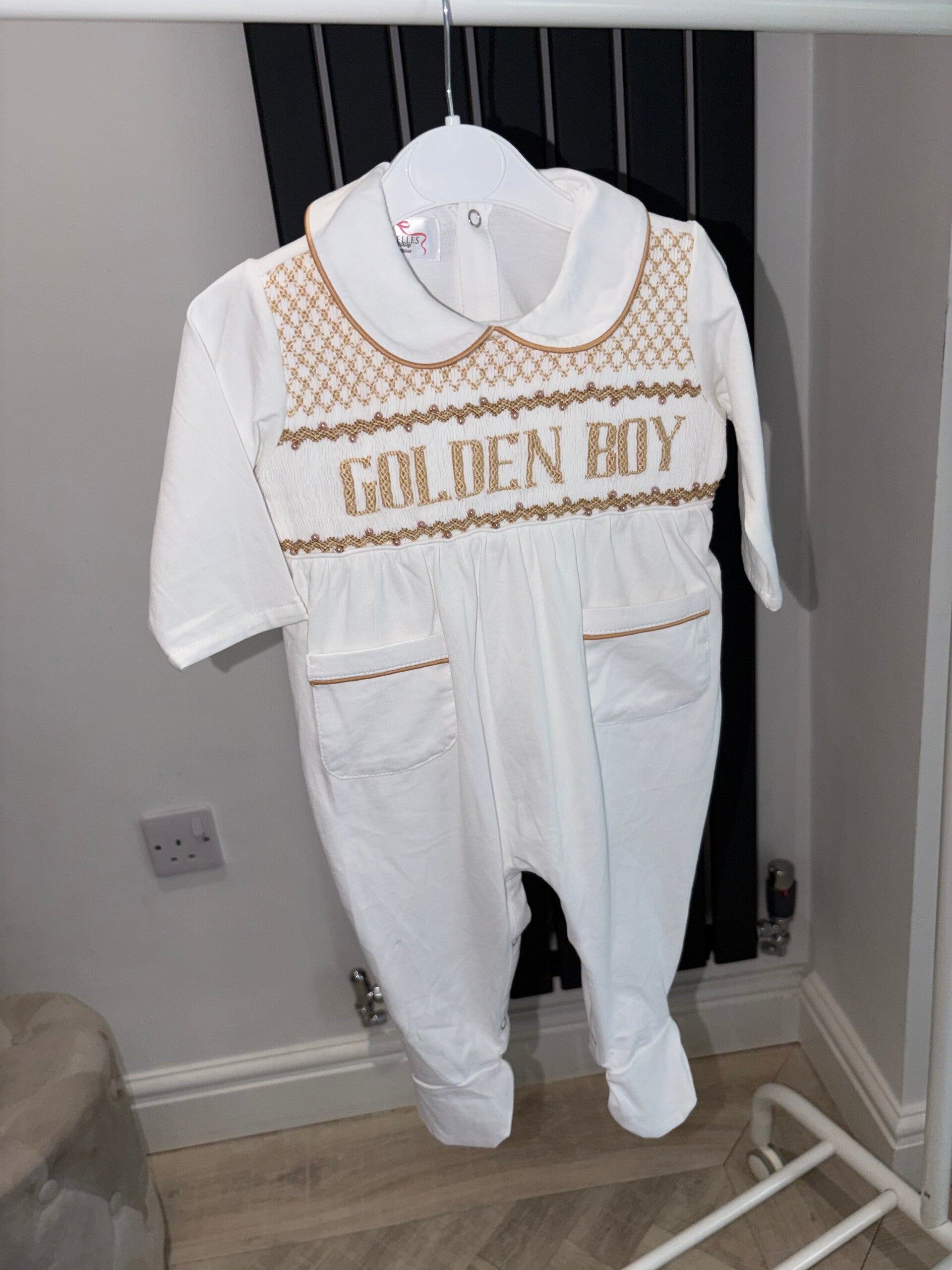 Golden Boy Babygrow