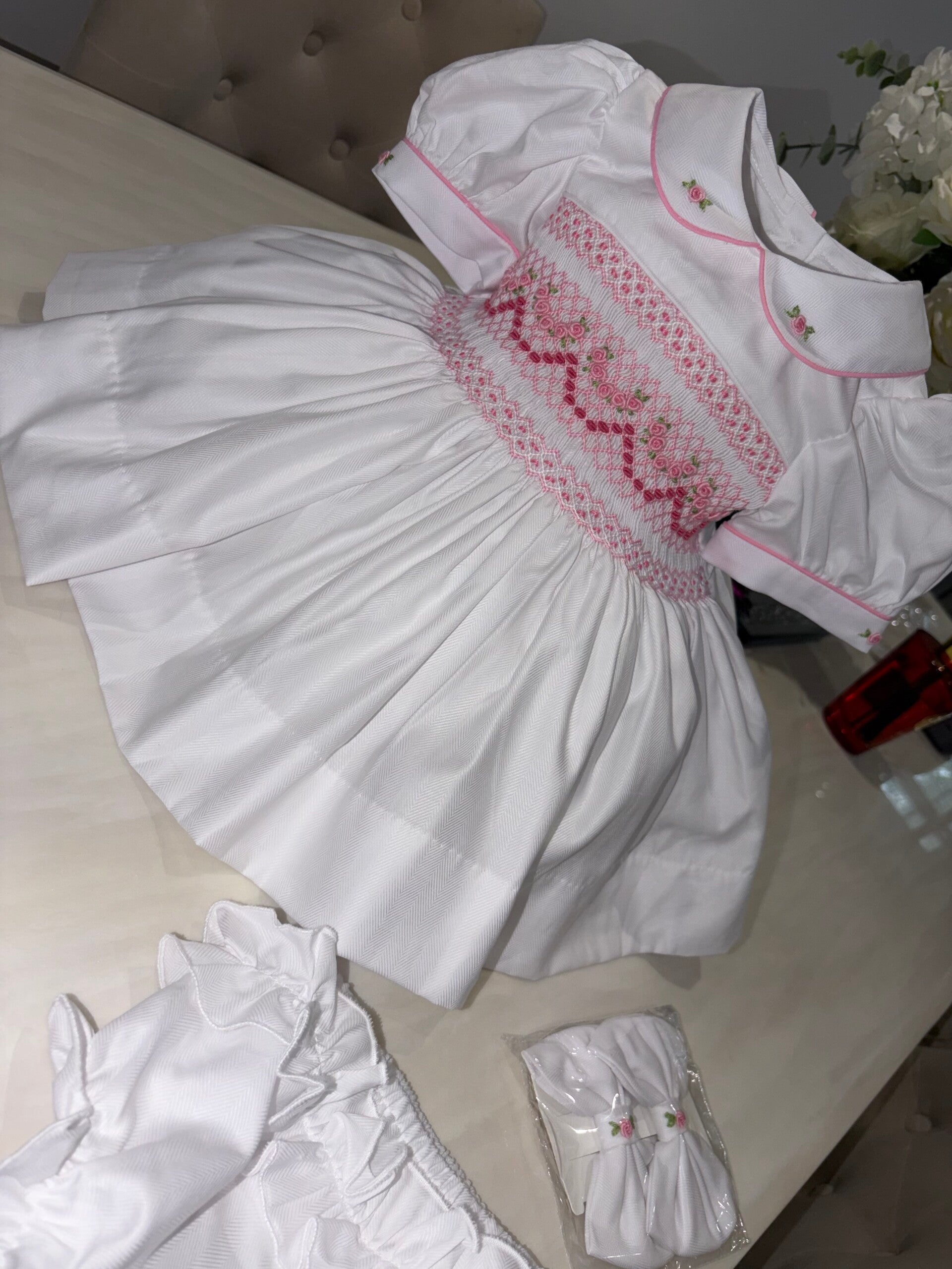 Pretty little pink smock