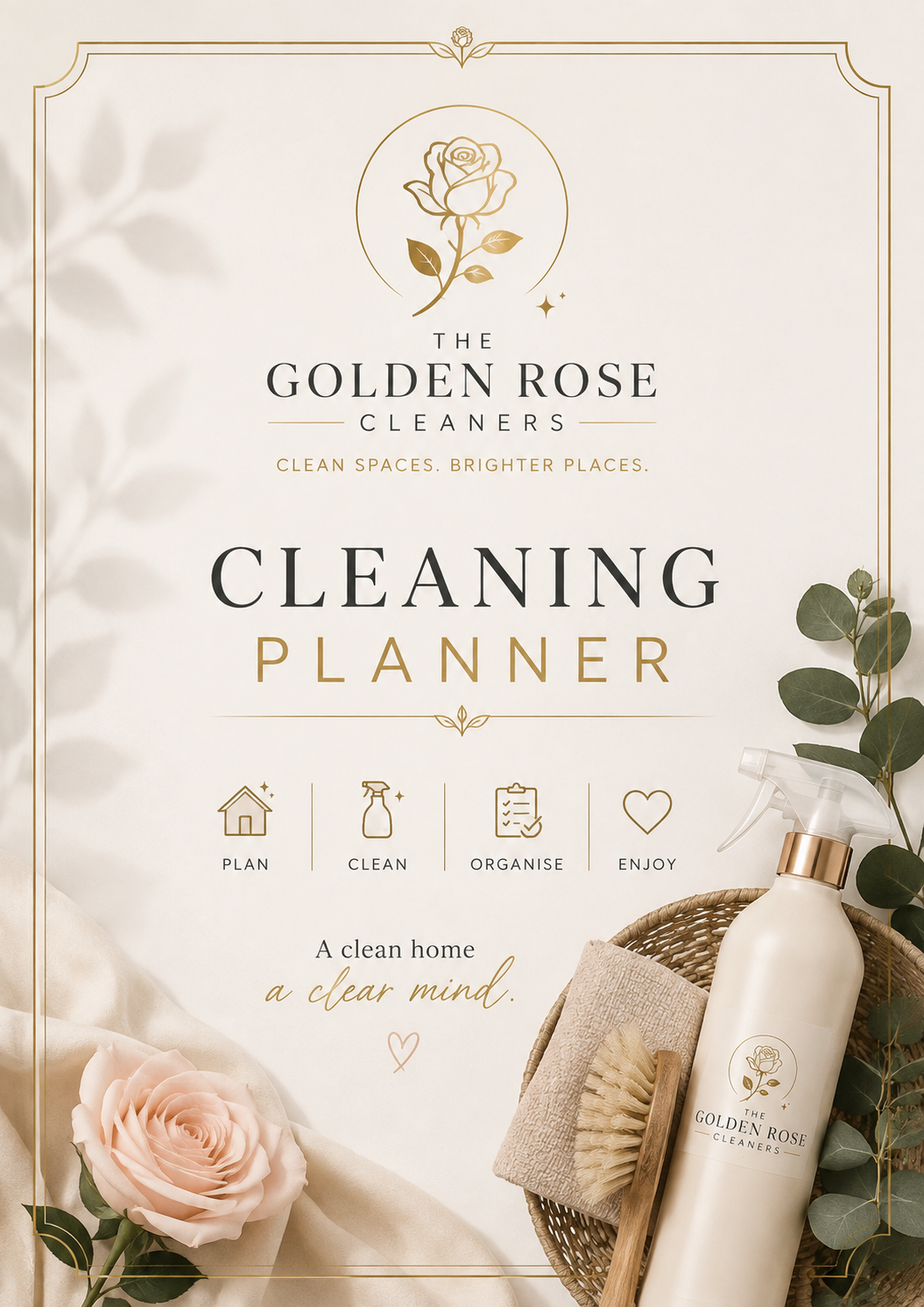 Home Cleaning Planner