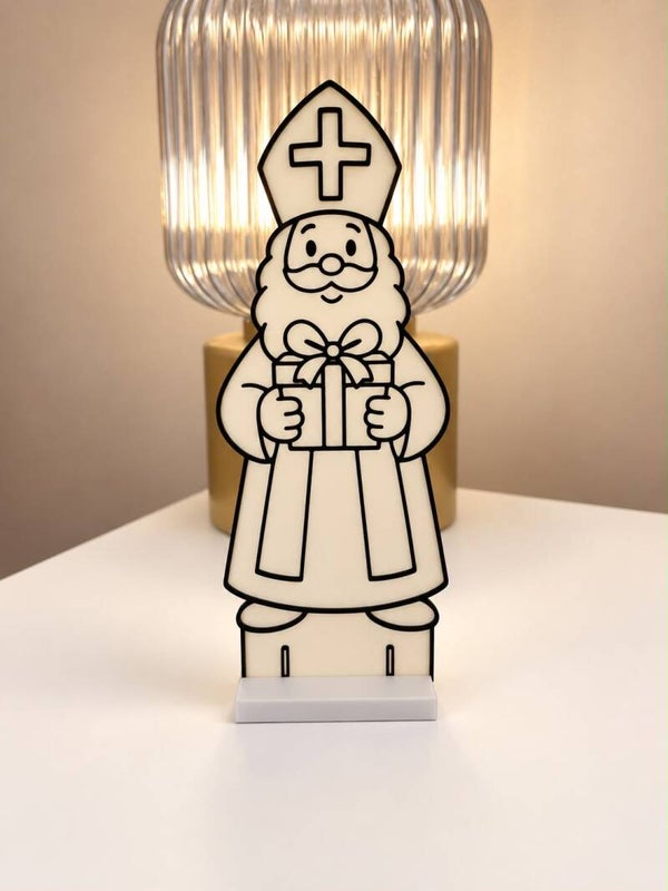 Sinterklaas kleur figuur