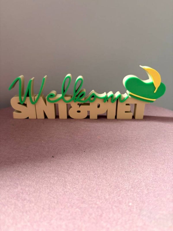 Welkom Sint en Piet pietenmuts