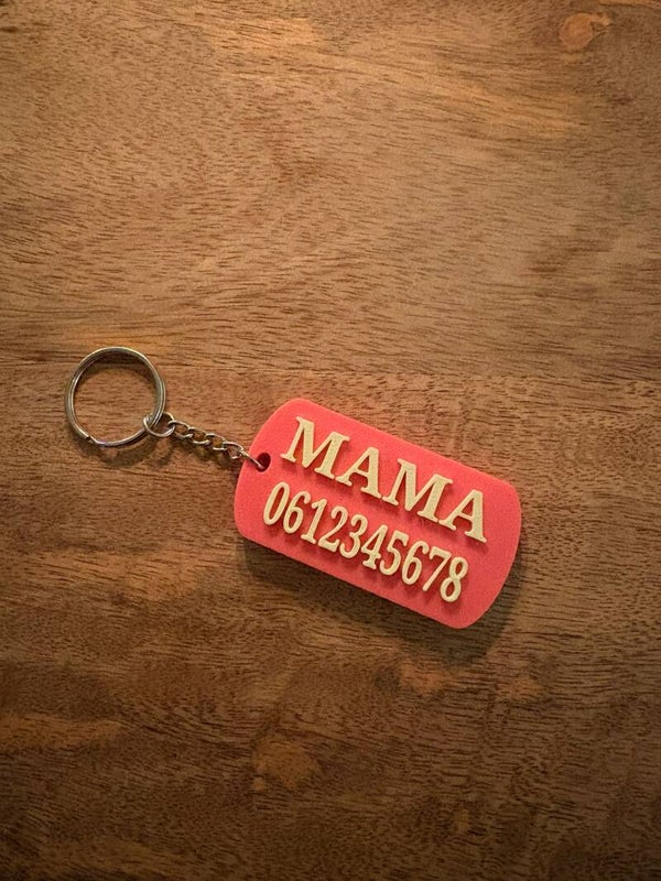 SOS sleutelhanger
