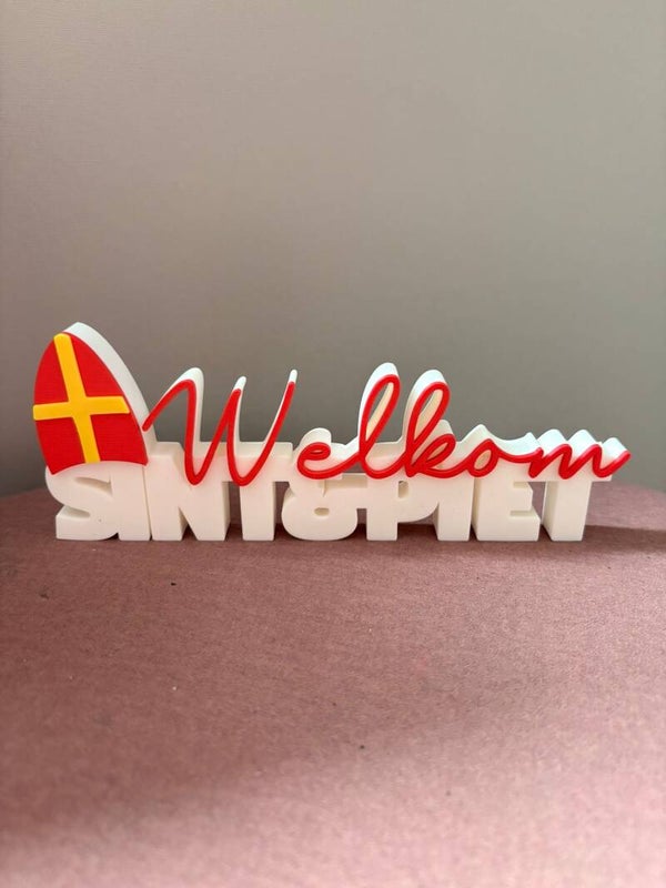 Welkom Sint en Piet mijter