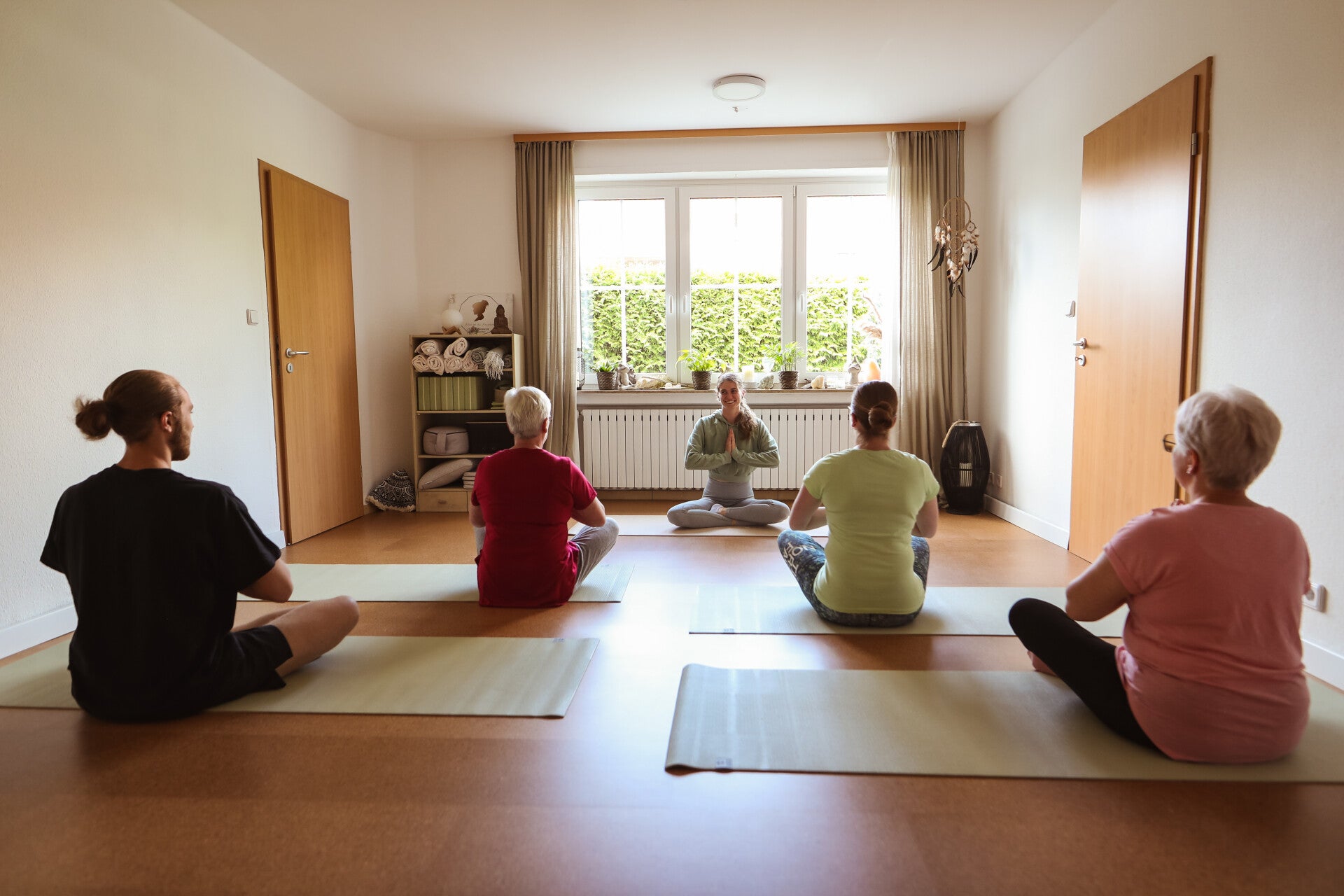 Yoga Gruppe 