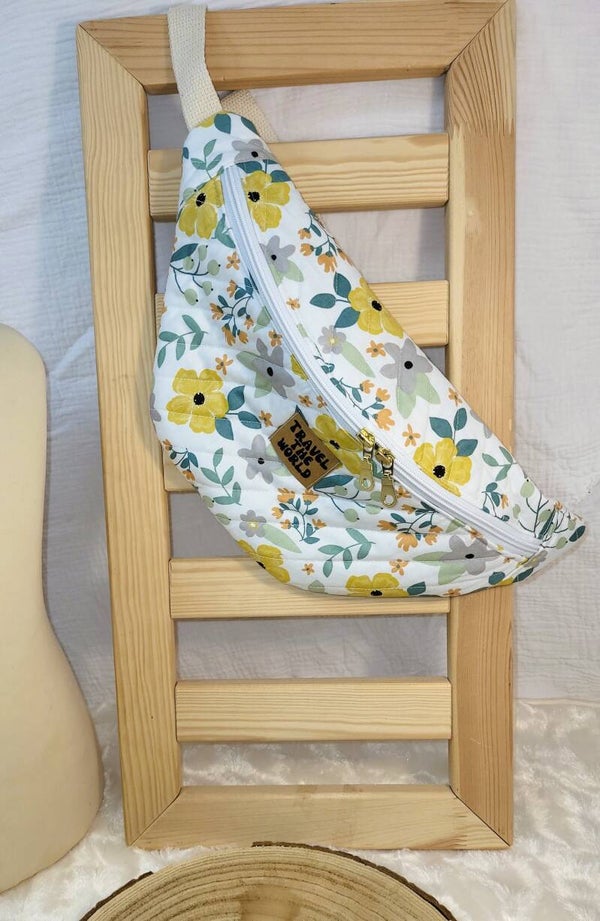 Banane matelassée Fleurie