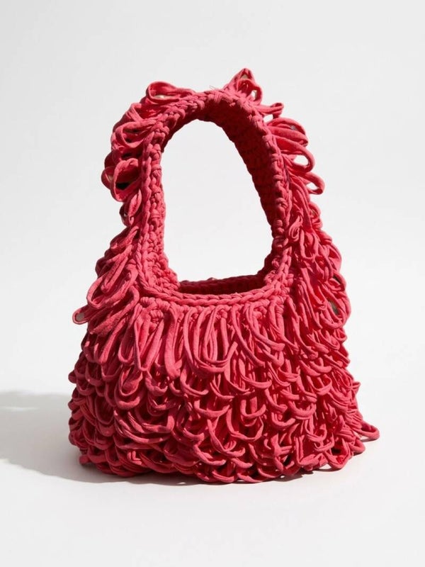 Patou Crochet Coral