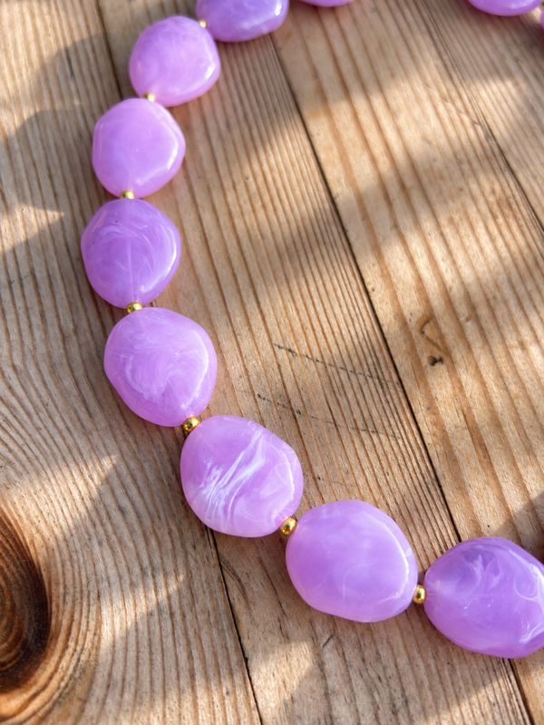 Ocean Necklace Lila