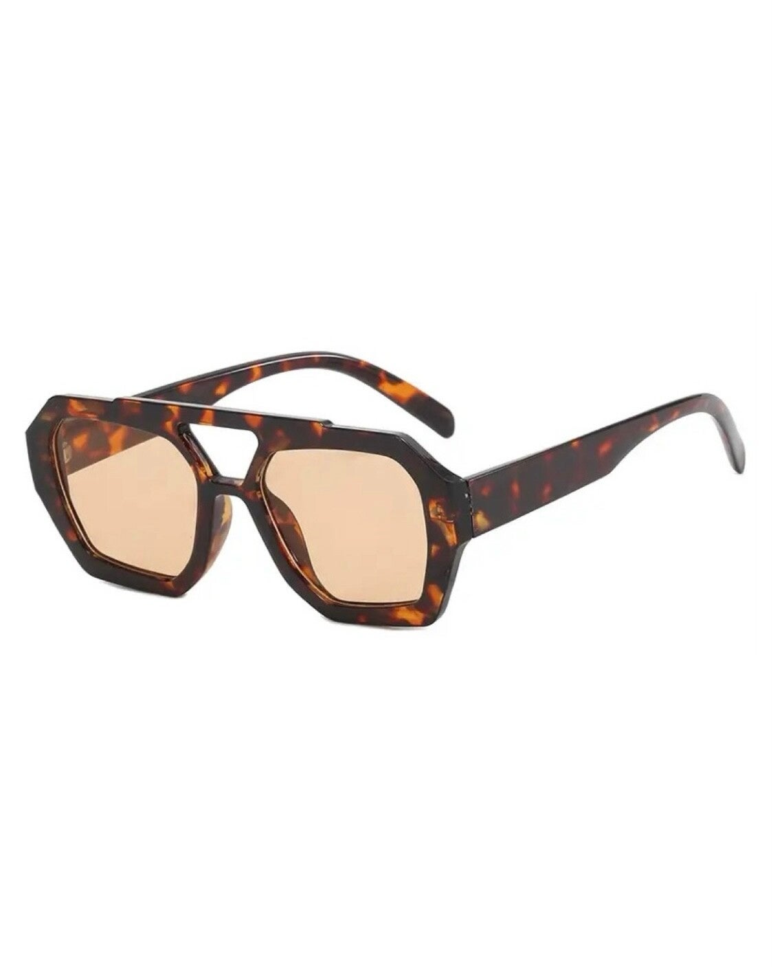 Leyo Sunglasses Printed Brown