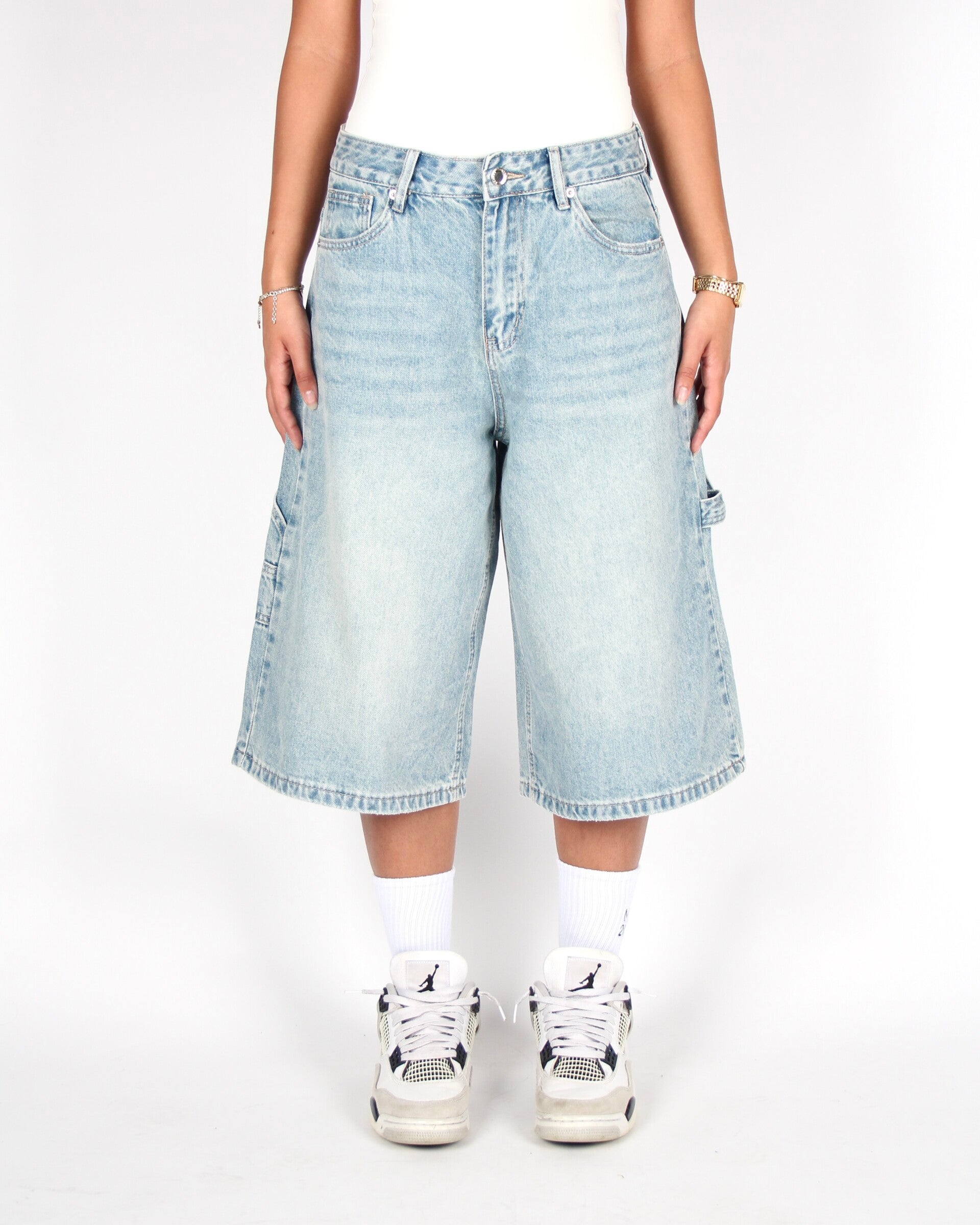 Quinn Jorts Blue