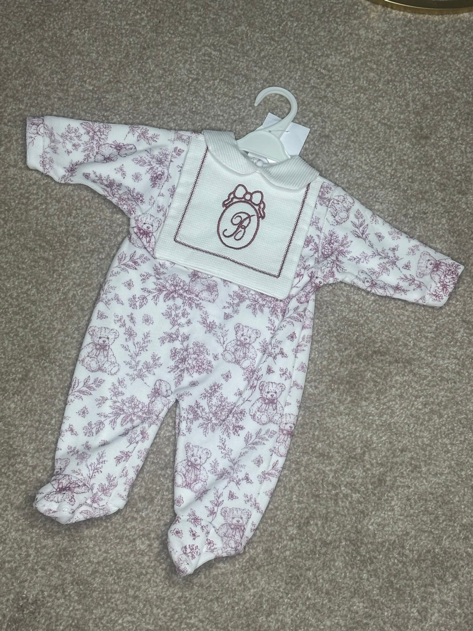 Beautiful floral sleepsuit