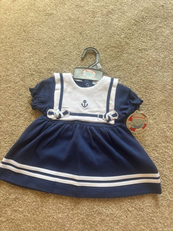 Baby girls sailor dress