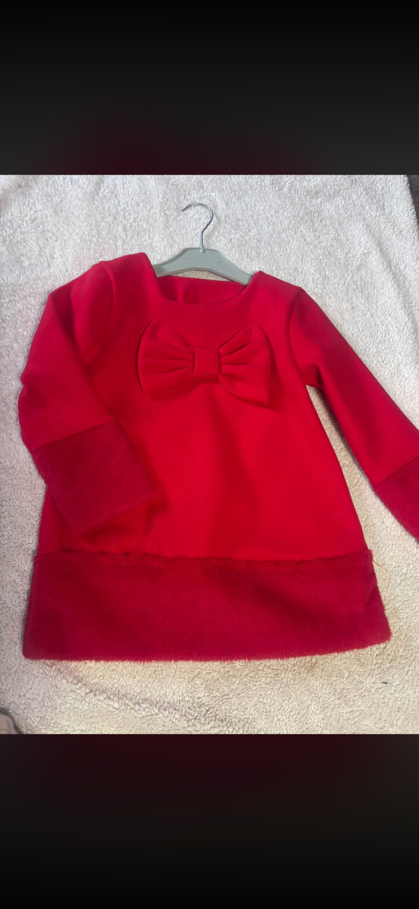 Red Santa dress