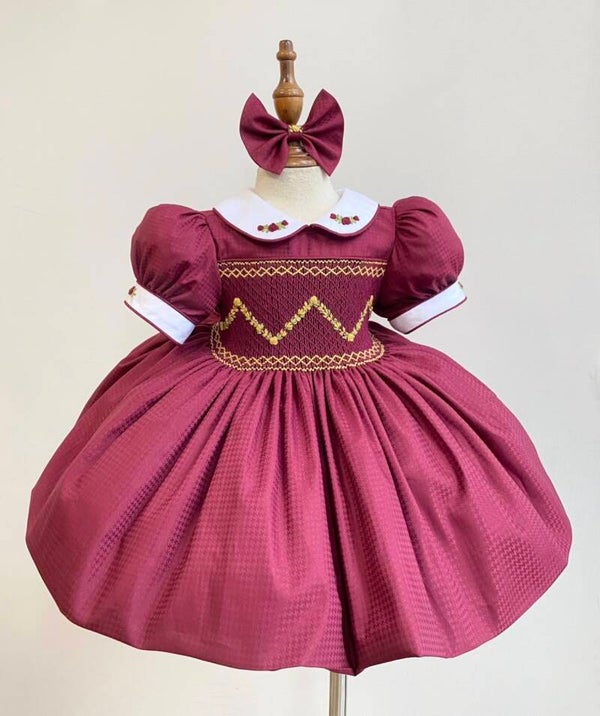 Stunning Christmas Smock dress