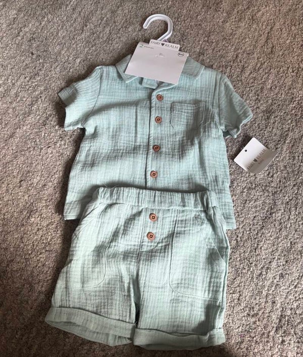 Baby boys linen set