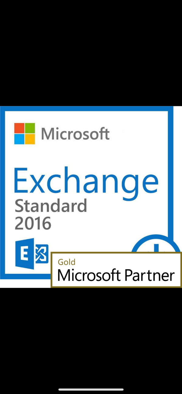 Microsoft Exchange Server 2016 Std 10 User CALs