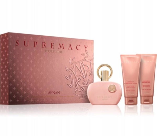 Afnan Supremacy Pour Femme Pink zestaw upominkowy dla kobiet