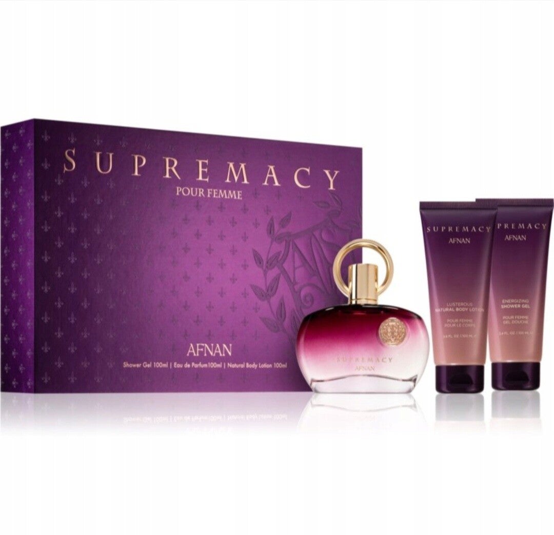 Afnan Supremacy Pour Femme Purple zestaw upominkowy dla kobiet