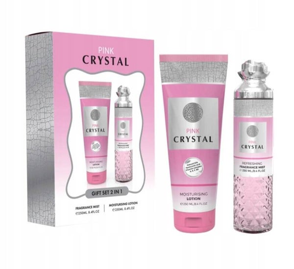 Milestone Pink Crystal Zestaw