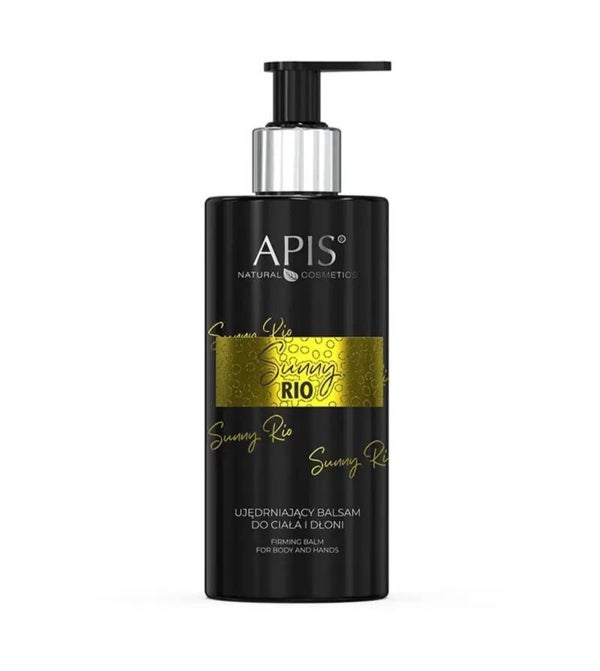 APIS Sunny Rio ujędrniający balsam do ciała i dłoni, nawilżenie, 300 ml