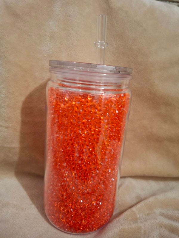 Drinkbeker acrylsteentjes