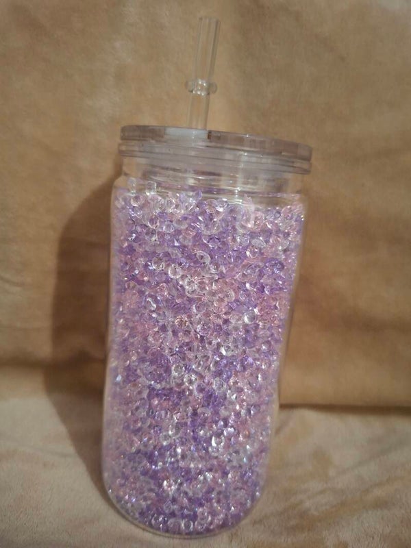 Drinkbeker acrylsteentjes