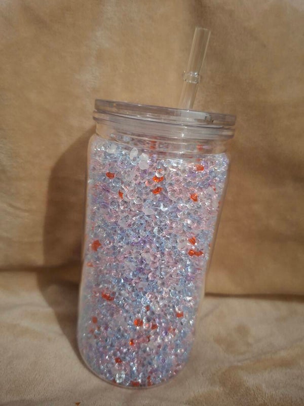 Drinkbeker acrylsteentjes