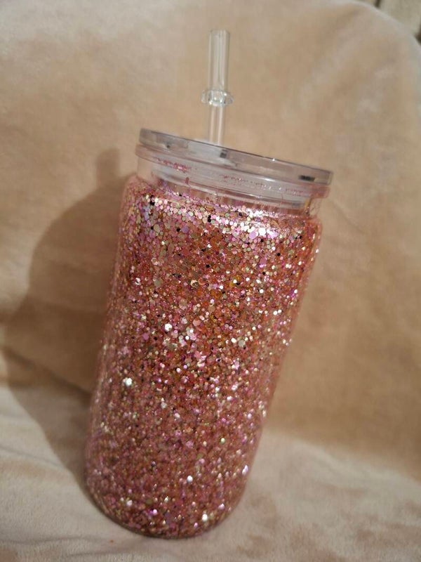 Drinkbeker glitter