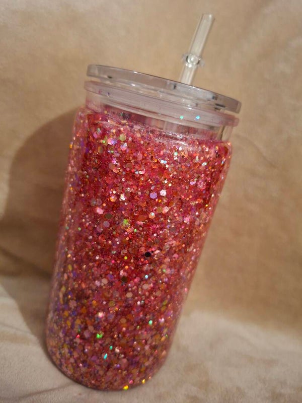 Drinkbeker glitter