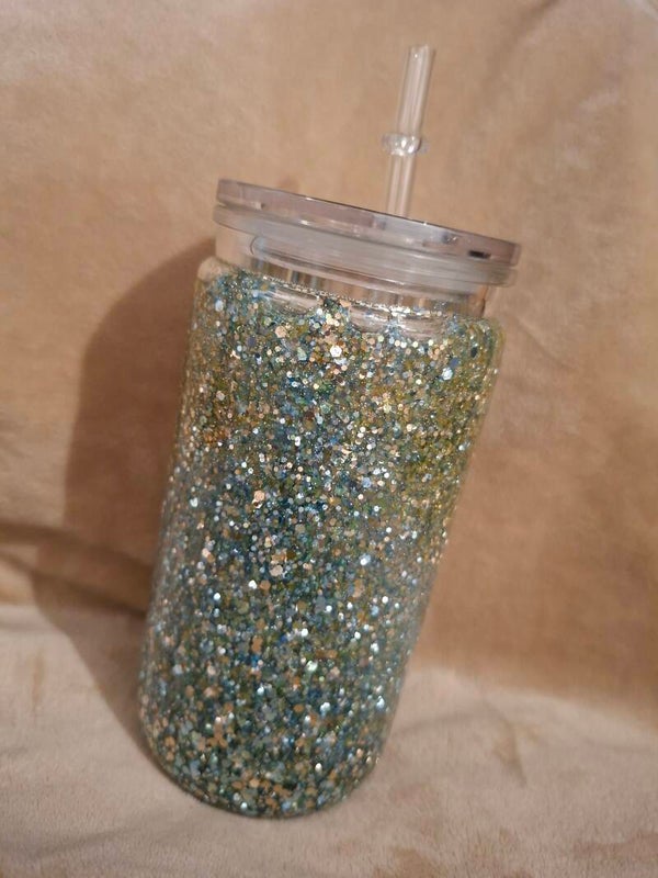 Drinkbeker glitter