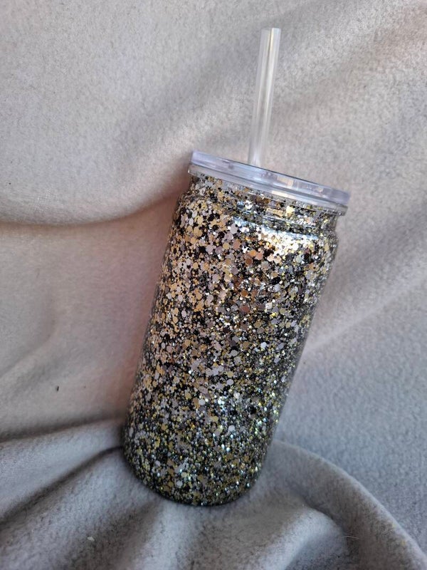 Drinkbeker glitter