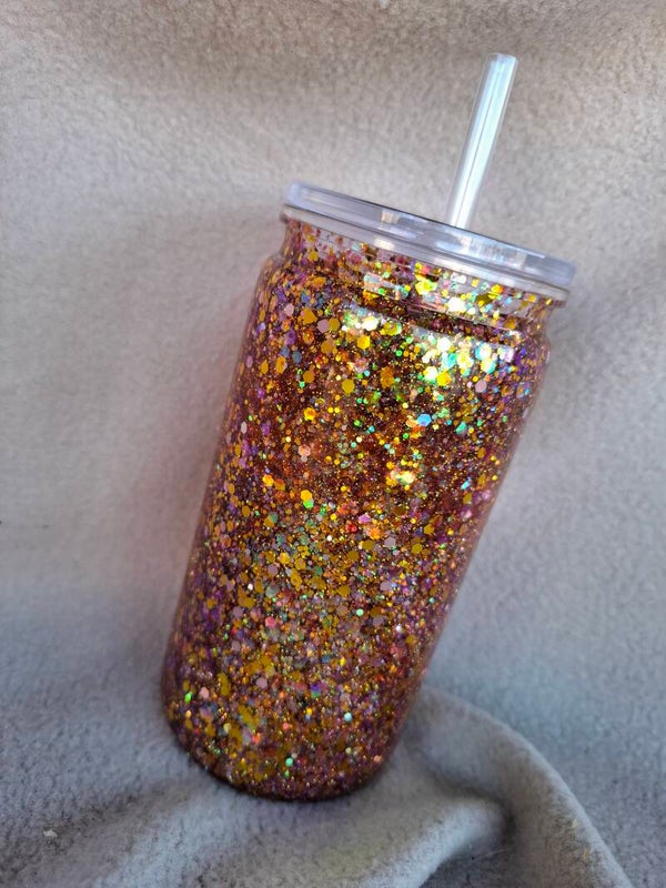 Drinkbeker glitter