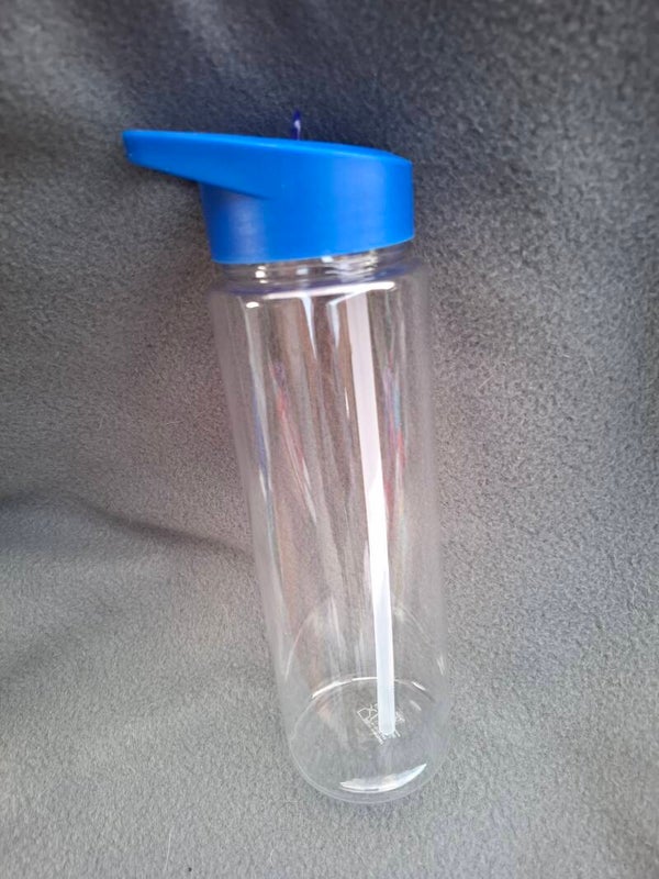 drinkfles BLAUW met naam