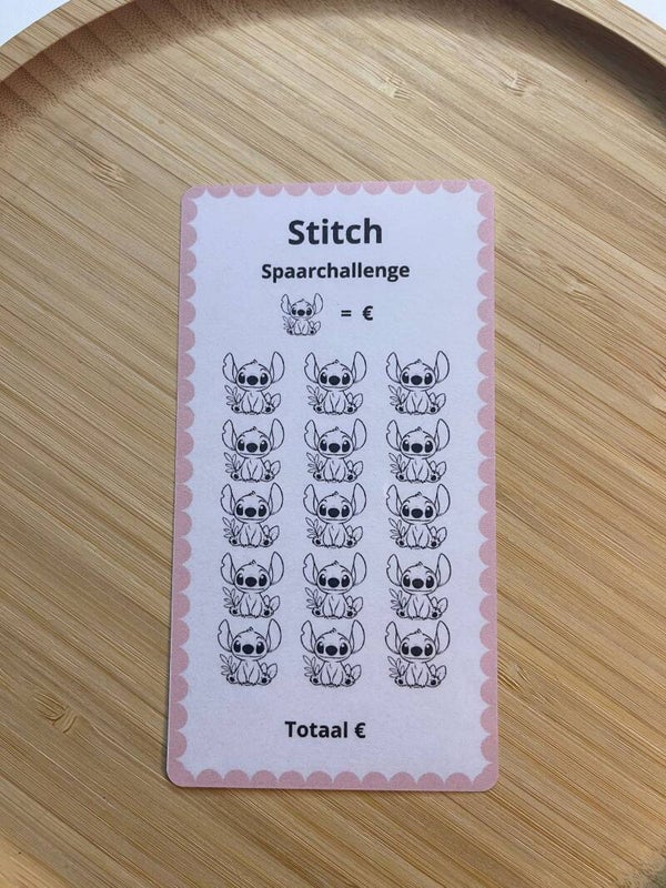 Spaarchallenge STITCH
