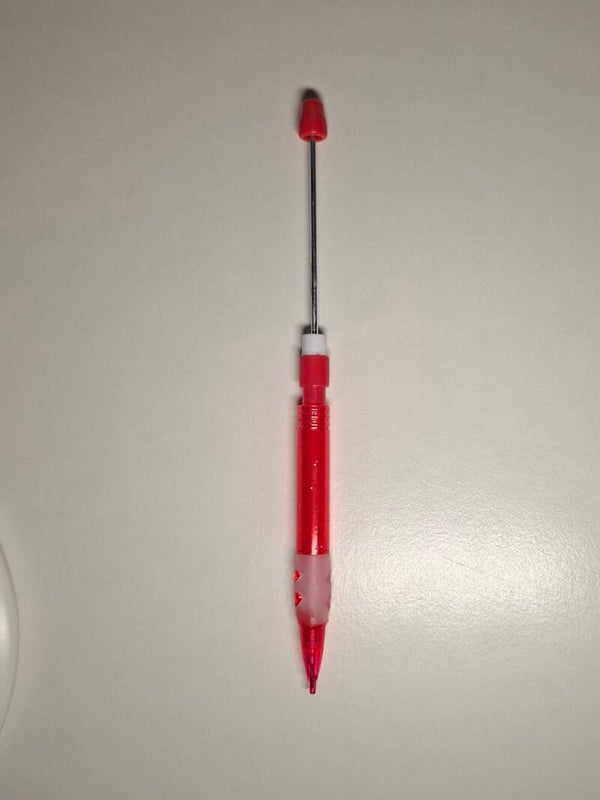 Beadable potlood - Rood