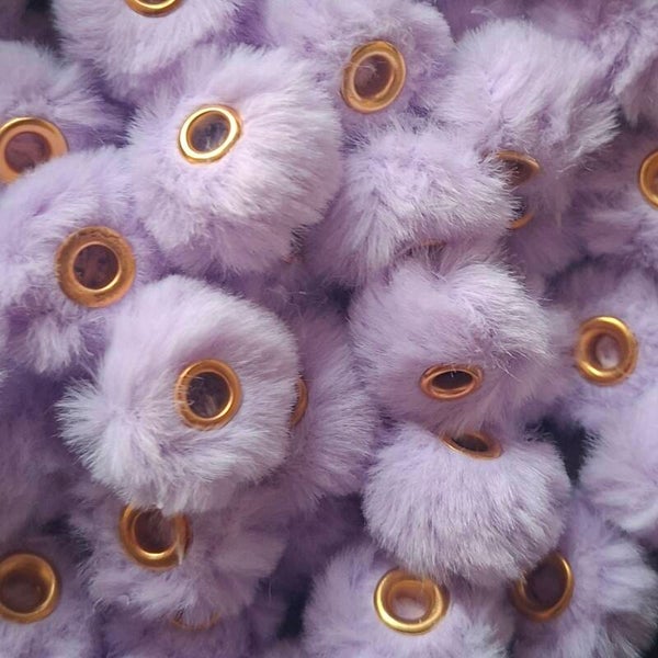 Fluffy kralen - Lichtpaars