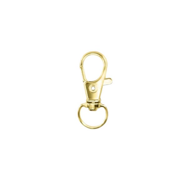 Karabijnhaakje 30mm - Goud