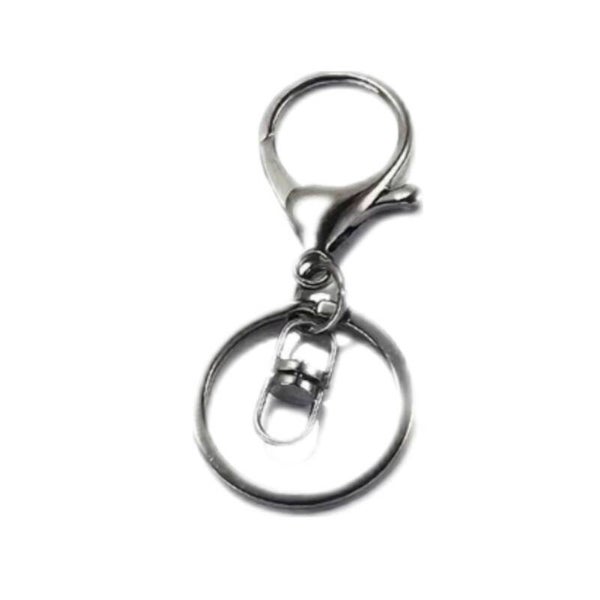 Duo sleutelhangerring - Zwart