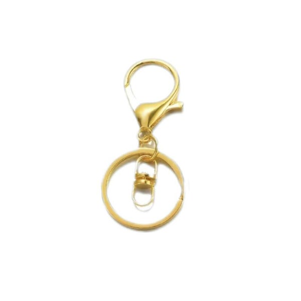 Duo sleutelhangerring - Goud