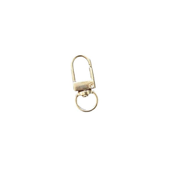 Sleutelhanger Clip-on Goud