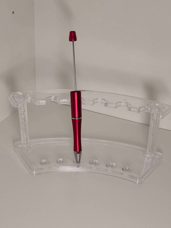 Beadable pen - Rood