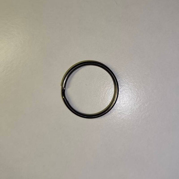 Sleutelhangerring 25mm - Zwart