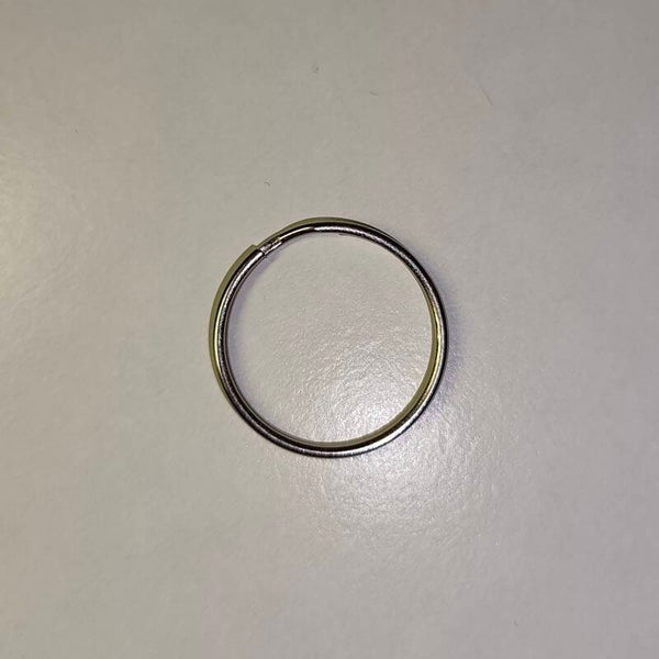 Sleutelhangerring 25mm - Zilver