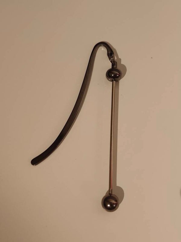 Beadable boekenlegger - Zwart