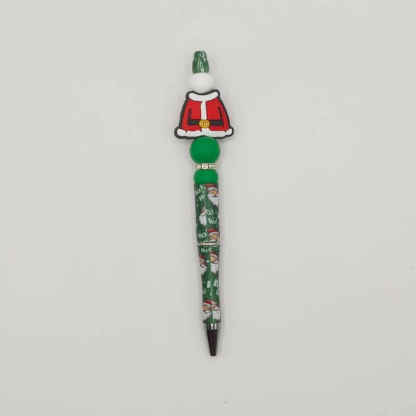 Kerst kralenpen - KERSTPAK groen