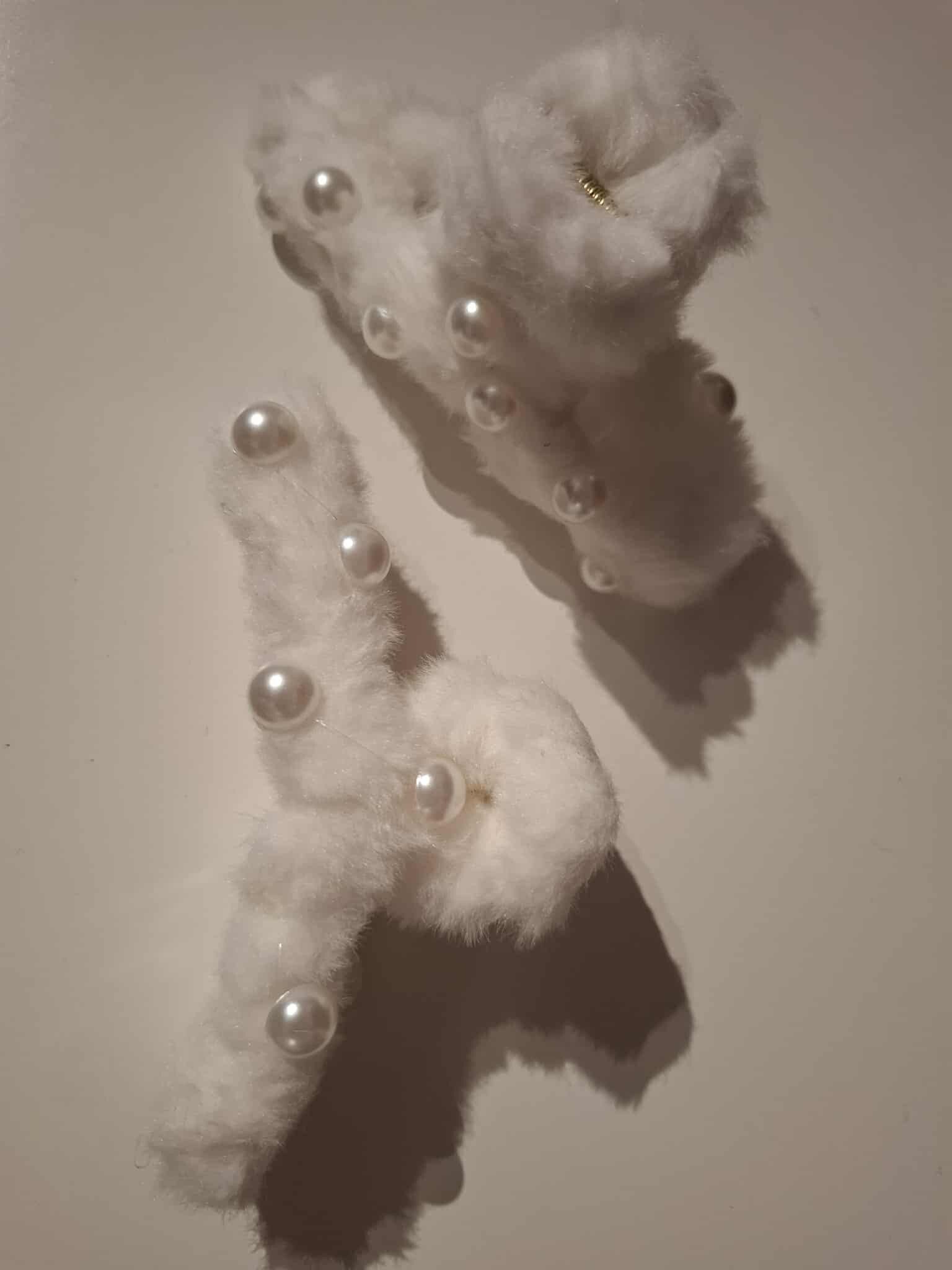 Haarklem lus parel wit