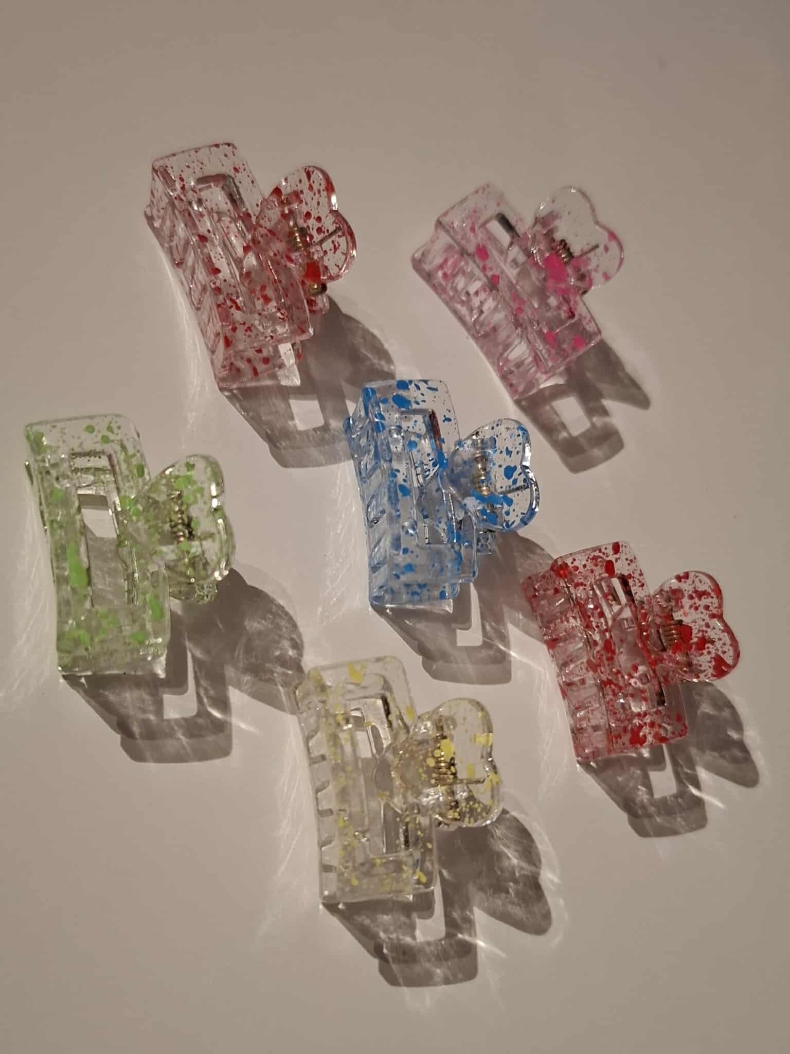 Haarklem rechthoek klein